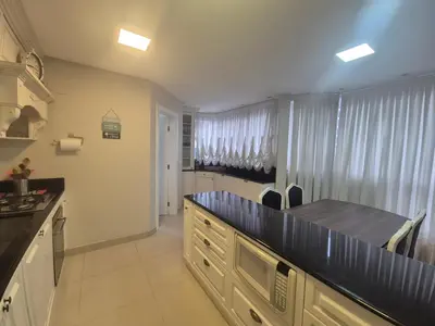 A cozinha ou kitchenette de Cod816 Apartamento Verão Meia Praia