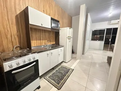 A planta de Casa com 02 Quartos em Balneário Camboriú