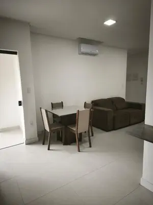 Uma área de estar em Tâmisa Residence Com Vista Mar