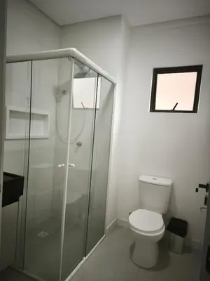 Uma casa de banho em Tâmisa Residence Com Vista Mar