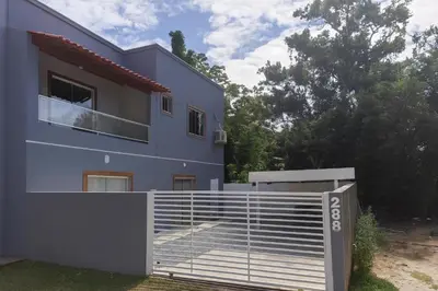 O edifício onde a casa de férias está situado