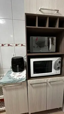 A cozinha ou kitchenette de Casa Temporada Aconchegante