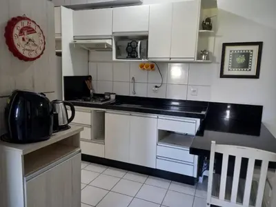 A cozinha ou kitchenette de Residencial bella praia 2 H26