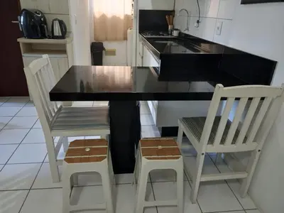 A cozinha ou kitchenette de Residencial bella praia 2 H26