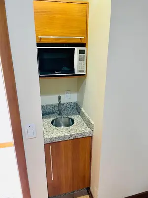 A planta de Apartamentos Loft no centro de Bombinhas