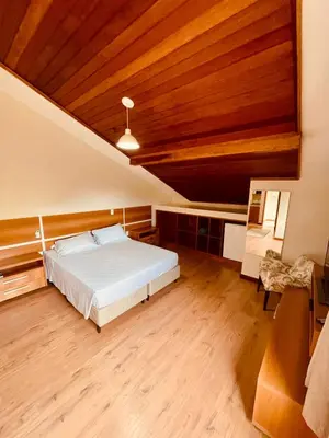 A planta de Apartamentos Loft no centro de Bombinhas
