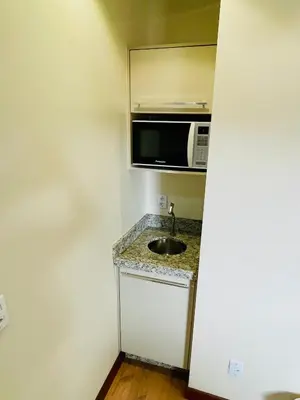 A planta de Apartamentos Loft no centro de Bombinhas