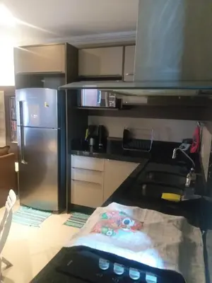 A cozinha ou kitchenette de Casa 1 Encanto dos Mares