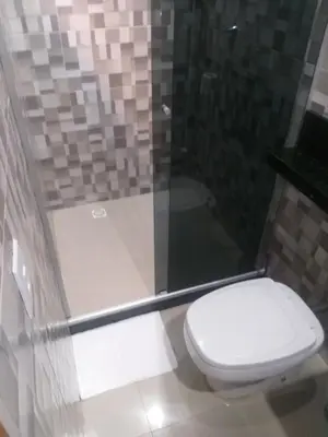 Uma casa de banho em Casa 1 Encanto dos Mares