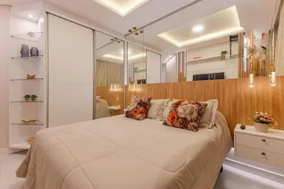 Uma casa de banho em Apartamento finamente decorado em Bombinhas
