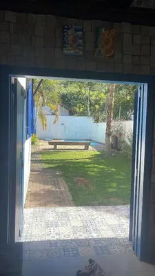 A planta de Casa azul perto do centro e caminho das praias agrestes