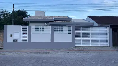 O edifício onde a casa de férias está situado
