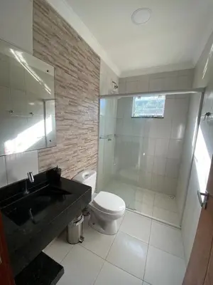 Uma casa de banho em Casa em Zimbros Bombinhas