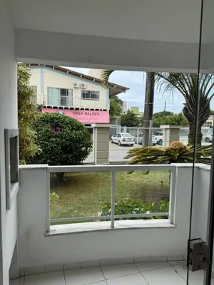 Uma varanda ou terraço em Apartamento Bombas