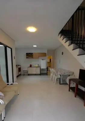A cozinha ou kitchenette de Casa com 3 quartos em Bombinhas