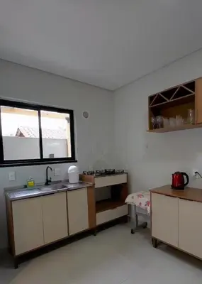 A cozinha ou kitchenette de Casa com 3 quartos em Bombinhas