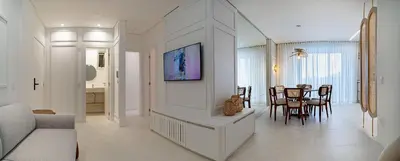 A planta de Farol de Bombas 104 – Lindíssimo Apartamento com Vista para o Mar na Praia de Bombas.