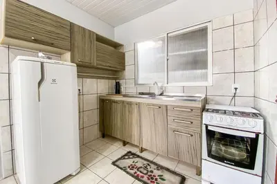A cozinha ou kitchenette de Casa na Vila Gastronômica em Palmas - 0304