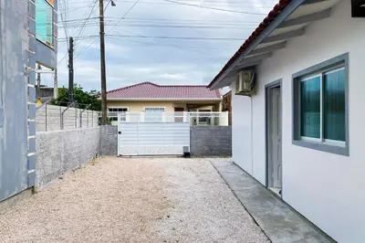 O edifício onde a casa de férias está situado