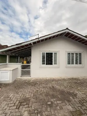 O edifício onde a casa de férias está situado