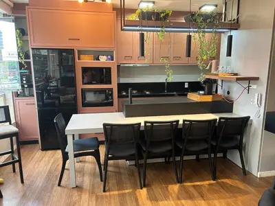 A cozinha ou kitchenette de Apartamento Alto Padrão