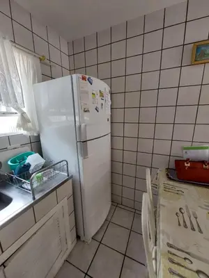 A cozinha ou kitchenette de Casa Espaçosa Meia Praia