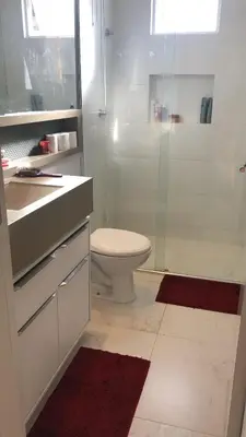 Uma casa de banho em Suíte privada