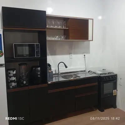 A cozinha ou kitchenette de Residencial Trentin