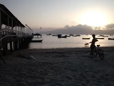 Paisagem natural perto da casa de férias