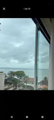 Uma vista do mar geral ou uma vista do mar a partir do quarto em acomodação particular