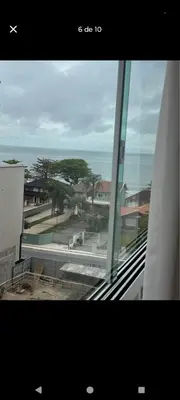Uma vista do mar geral ou uma vista do mar a partir do quarto em acomodação particular