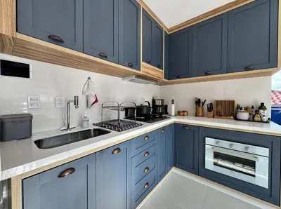 A cozinha ou kitchenette de Belíssimo Apto Duplex na Praia de Palmas a Poucos Minutos do mar - Para 6 pessoas