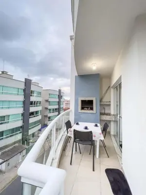 Uma varanda ou terraço em Cobertura Bombas