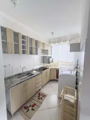 A cozinha ou kitchenette de Cobertura Bombas