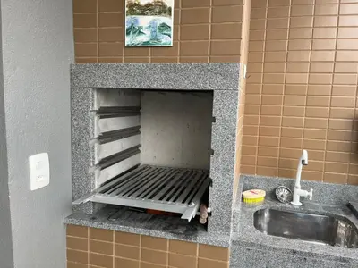 A cozinha ou kitchenette de Queridinho da praia de palmas