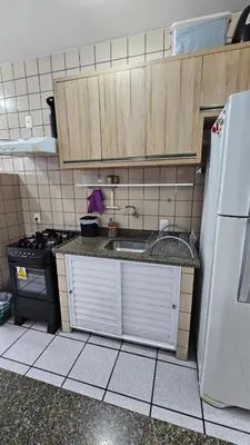 A cozinha ou kitchenette de Apartamento no Residencial Umuarama A