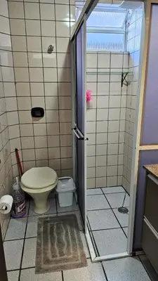 Uma casa de banho em Apartamento no Residencial Umuarama A