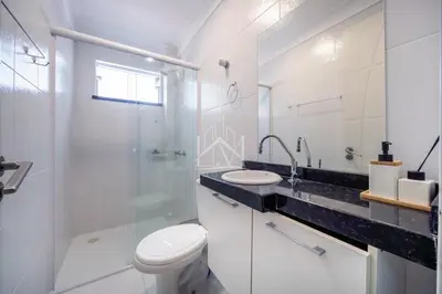 Uma casa de banho em Cobertura 3 dormitórios em Bombinhas