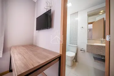Uma casa de banho em Apartamento 02 Residencial Antares