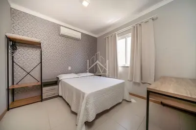 Uma cama ou camas num quarto em Apartamento 02 Residencial Antares