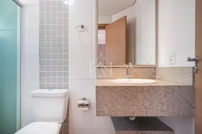 Uma casa de banho em Apartamento 02 Residencial Antares