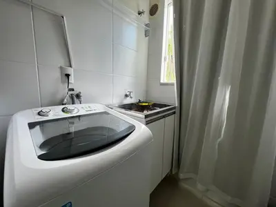 Uma casa de banho em Apto completo entre 4 Ilhas e Bombinhas!