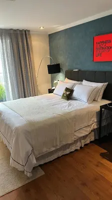 A planta de Quarto estilo loft