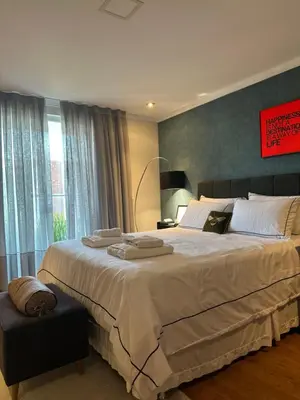 A planta de Quarto estilo loft