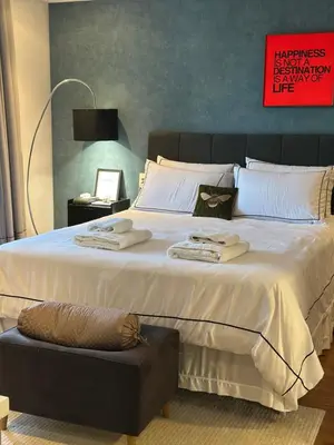 A planta de Quarto estilo loft