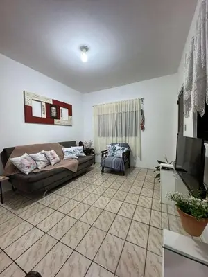 Uma cama ou camas num quarto em Minha Casa Palmas 2