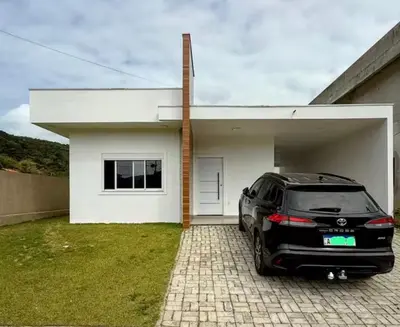O edifício onde a casa de férias está situado