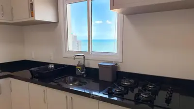 A cozinha ou kitchenette de ASA | Vista Mar | 3QT | Alto Padrão | Itapema