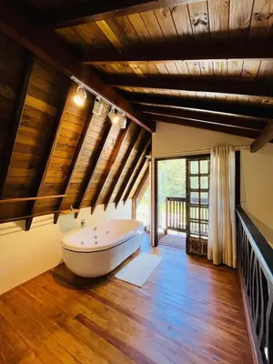 A planta de Cabana na Natureza Com Hidro - Baoba Suites