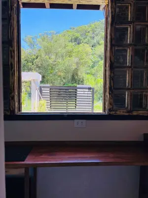 Uma varanda ou terraço em Cabana na Natureza Com Hidro - Baoba Suites